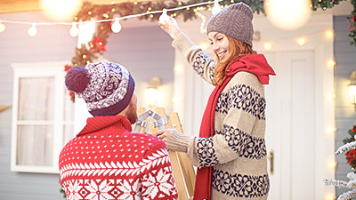 Guirlandes électriques de Noël : nos conseils pour vous protéger des étincelles