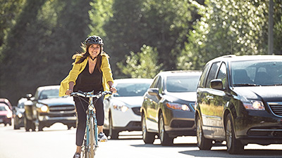Accident vélo-voiture : les bons réflexes à adopter