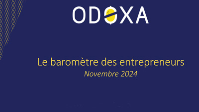Résultats du baromètre des entrepreneurs 2024
